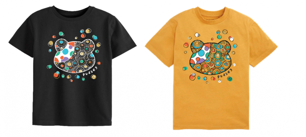 GEORGE AT ASDA LAUNCHES THIS YEAR'S CHILDREN IN NEED T SHIRT image