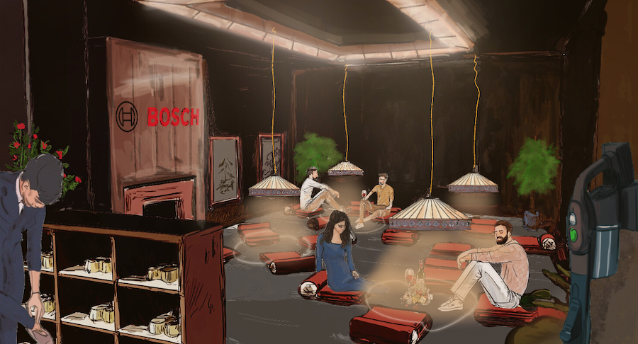 INTRODUCING LONDON'S FIRST TABLELESS RESTAURANT image