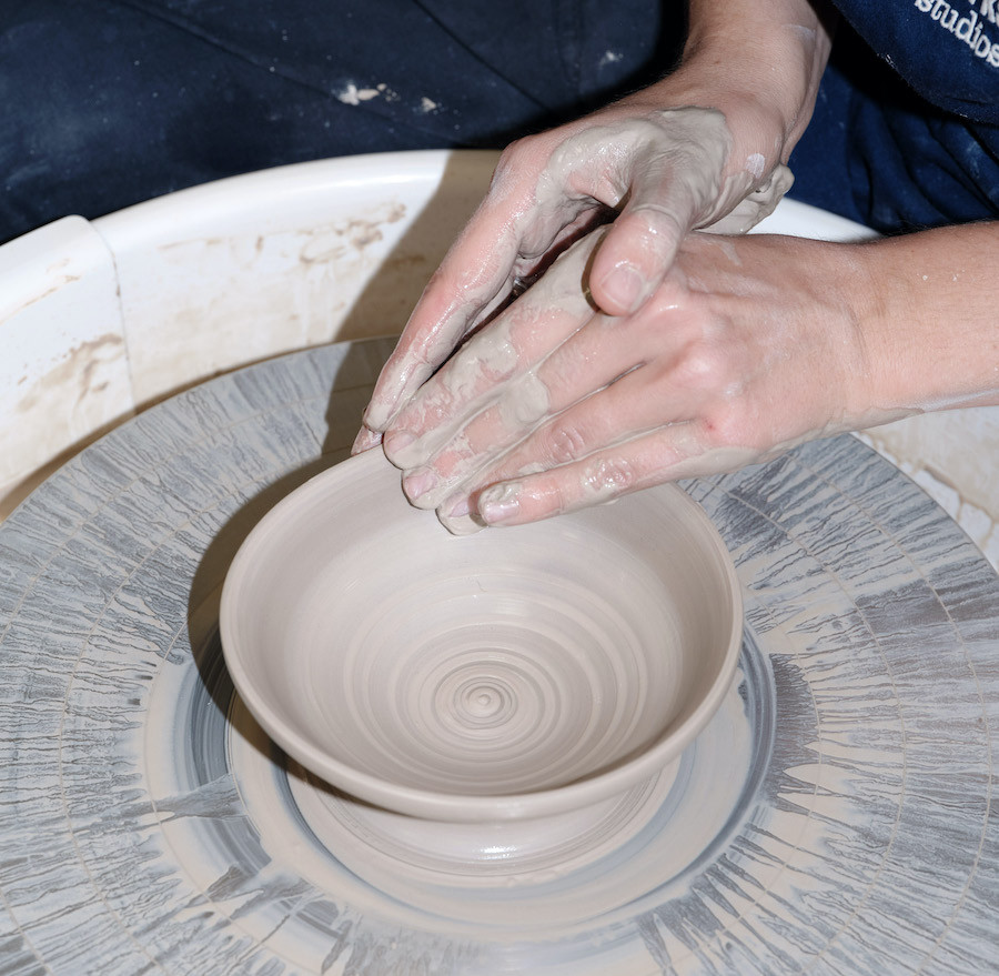 GETTING OUR HANDS DIRTY AT EARTHWORKS CERAMICS image